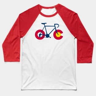 Bike Colorado Baseball T-Shirt